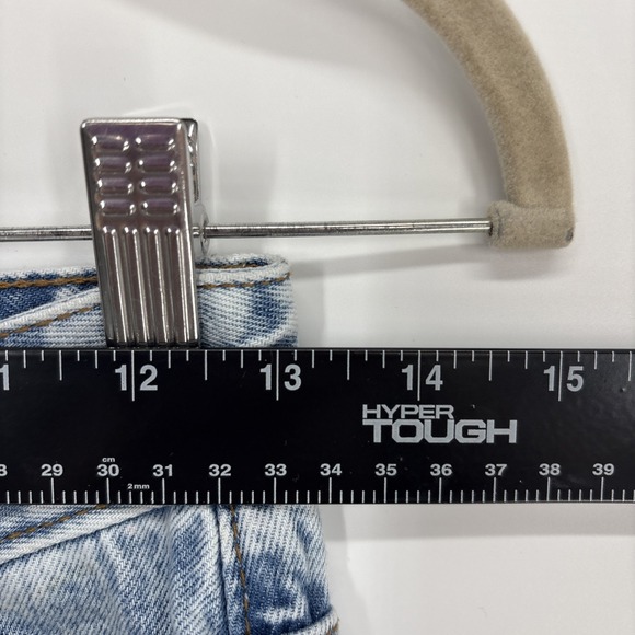 Telepatia Baggy Grunge Jeans 00/23 Bow Pocket Y2K 90s Rave Barbiecore - Picture 6 of 8